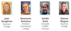 2020 Scholarship winners: Jean Naughton, Roseanne Romaine, Arielle Stein, Dianne Wagner